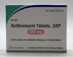 AZITHROMYCIN TAB 250MG