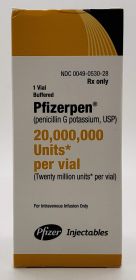 PFIZERPEN, USP 20MU/VL