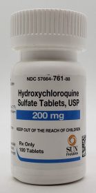 HYDROXYCHLOROQUINE TAB 200MG 100CT BTL