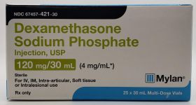 DEXAMETHASONE SODIUM PHOSPHATE INJ, USP MDV 4MG/ML 30ML