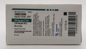 FAMOTIDINE SDV 10MG/ML 2ML