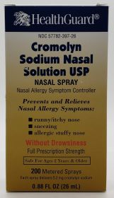 CROMOLYN SODIUM NASAL SOL (200 METERED SPRAYS) 26ML