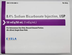 SODIUM BICARBONATE VL 8.4% 50ML