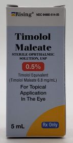 TIMOLOL MALEATE OPHTHALMIC SOLUTION, USP 0.5% 5ML