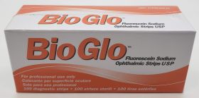 BIOGLO OPHTHALMIC TEST STRIPS, USP 1MG