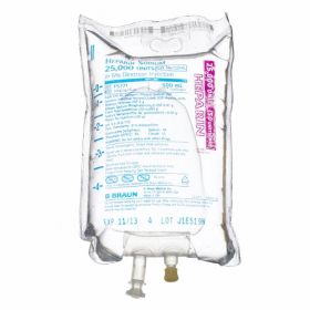 HEPARIN SODIUM 50 UNITS/ML IN 5% DEXTROSE INJ MFG# P5771, 500ML