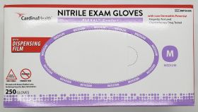 Gloves, Medium, Nitrile, Powder-Free, Latex-Free, Exam Flexal Comfort, Chemo Tested, with Dispensing Film, Box