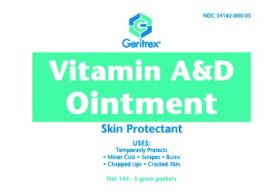 VITAMIN A&D OINTMENT 5GM PACKETS