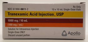 TRANEXAMIC ACID 100MG/ML 10ML