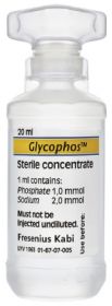 GLYCOPHOS STERILE CONCENTRATE SDV 1MMOL/ML 20ML