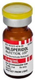 HALOPERIDOL INJ, USP SDV 5MG/ML 1ML