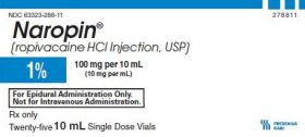 NAROPIN HCI INJ, USP SDV 1% 10MG/ML 10ML