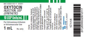 OXYTOCIN INJ, USP (SYNTHETIC) 10UNITS 1ML