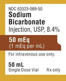 SODIUM BICARBONATE INJ, USP SDV 8.4% 50ML