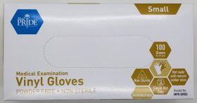 Gloves, Small, Vinyl, Exam, Box