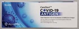 Rapid Test Kit CareStart™ Antigen Test Covid-19 Antigen Nasopharyngeal Swab Sample 20 Tests