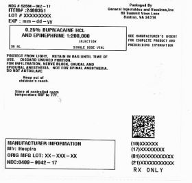 BUPIVACAINE HCL WITH EPINEPHRINE SDV 0.25% 30ML