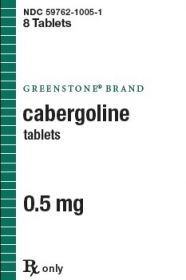 CABERGOLINE TAB 0.5MG