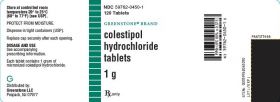 COLESTIPOL HYDROCHLORIDE TAB 1GM