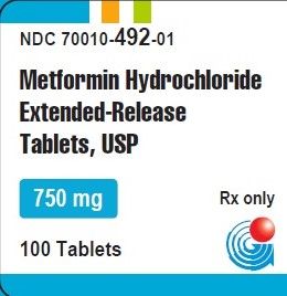 METFORMIN HYDROCHLORIDE EXTENDED-RELEASE TAB, USP 750MG