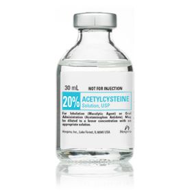 ACETYLCYSTEINE SOLUTION, USP VIAL 20% 30ML