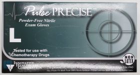 Gloves, Large, Nitrile, NonSterile, Chemo Tested, Standard Cuff Length, Textured Fingertips, Dark Lavender, Box
