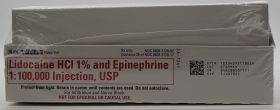 LIDOCAINE HCI 1% WITH EPINEPHRINE 1:100,000 INJ, USP MDV FLIPTOP 30ML