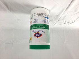 Clorox Surface Disinfectant Cleaner Peroxide Based wipe 95 count NonSterile Disposable Unscented 6.75*9 each Clorox 30824