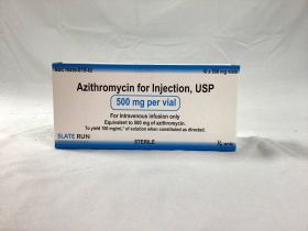 AZITHROMYCIN VL 500MG IV