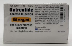 OCTREOTIDE ACETATE INJ SDV 50MCG/ML 1ML