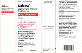 KALETRA ORAL SOL 160ML