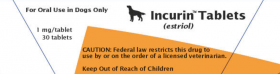 INCURIN (ESTRIOL) TAB 1MG/ML **ANIMAL USE ONLY**