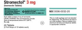 STROMECTOL IVERMECTIN TAB 3MG