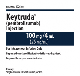 KEYTRUDA INJ SDV 25MG/ML 4ML