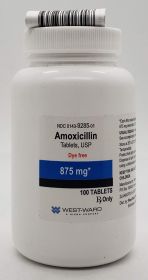 AMOXICILLIN TAB, USP 875MG