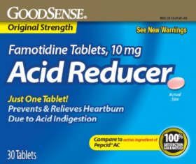 FAMOTIDINE ACID REDUCER TAB 10MG