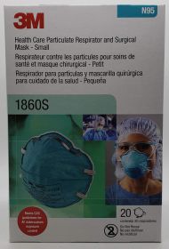 3M™ N95 Respirator Mask Small 20/Box