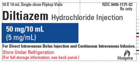 DILTIAZEM HCI INJ SDV 5MG/ML 10ML