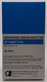 ENOXAPARIN SOD SRN 30MG/.3ML