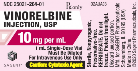 VINORELBINE VL 10MG/ML 1ML S/P