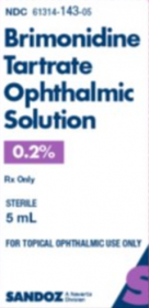 BRIMONIDINE OPTH SOL.2% 5ML EA