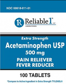 ACETAMINOPHEN TAB, USP 500MG