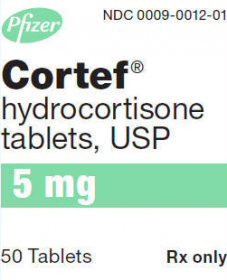 CORTEF HYDROCORTISONE TAB 5MG