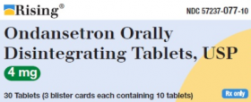 ONDANSETRON ORALLY DIDINTEGRATING TAB, USP 4MG