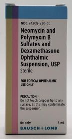 NEOMYCIN-POLY-B / DEXAMETHASONE OPHTHALMIC SUSPENSION 5ML