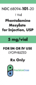 PHENTOLAMINE MESYLATE INJ, USP 5MG/ML