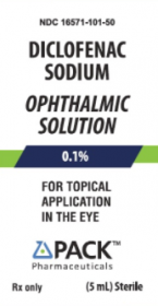 DICLOFENAC SODIUM 0.1% OPHTHALMIC SOLUTION 5ML