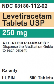 LEVETIRACETAM TAB 250MG