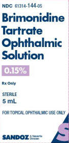 BRIMONIDINE OPT SOL 0.15% 5ML EA SNZ