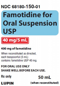 FAMOTIDINE ORAL SUSPENSION 40MG/5ML 50ML